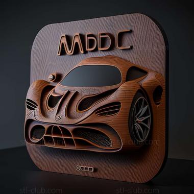 3D model Mercedes AMG Project One (STL)